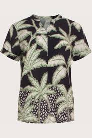 Smashed Lemon Dark tropical top